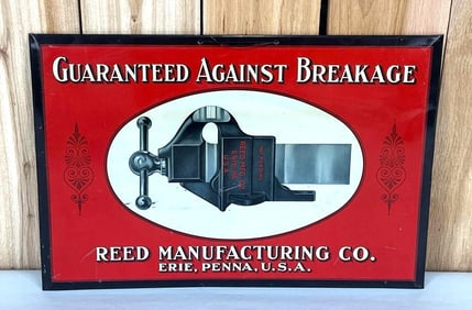 Reed Manufacturing Co. Metal Sign (TAC)