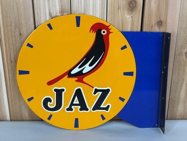 JAZ w/Logo Porcelain Flange Sign (TAC)
