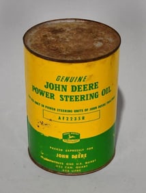 John Deere Power Steering Fluid Quart Can