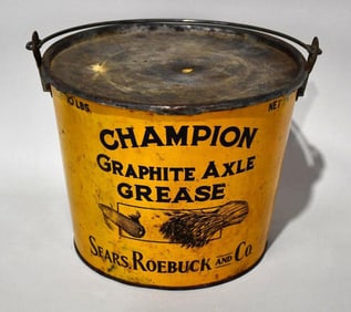 Champion Graphite Axle Grease Metal Bucket Can (TAC)