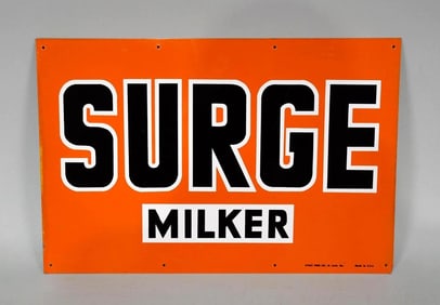 Surge Milker Metal Tacker Sign (TAC)