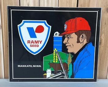 Ramy Seeds w/Image Metal Sign (TAC)