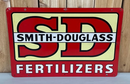 Smith-Douglass Fertilizer Metal Sign (TAC)
