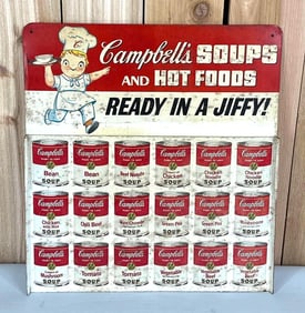 2-Campbell Soups Metal Signs
