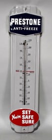 Prestone Anti-Freeze "You're Set Safe Sure" Porcelain Thermometer (TAC)