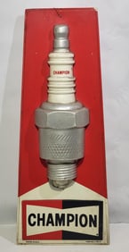 Champion Spark Plug Plastic-Form Sign