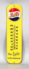 Pepsi-Cola The Light Refreshment Metal Thermometer (TAC)