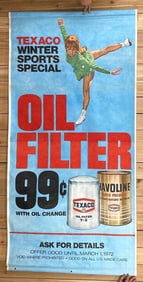 Texaco Havoline Oil Filter Poster
