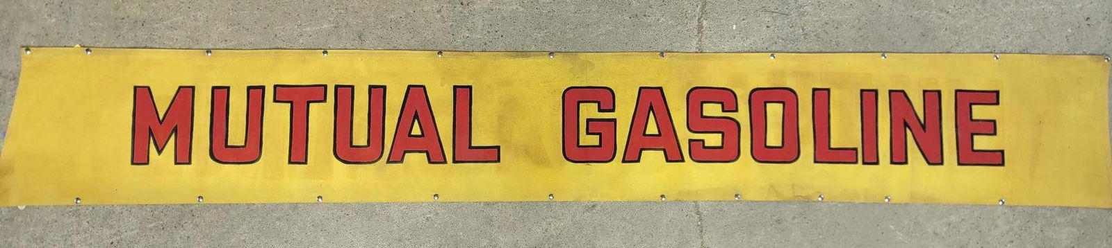 Mutual Gasoline Canvas Banner (1 of 1)