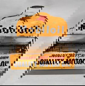 Mobiloil w/ Pegasus Metal Rack