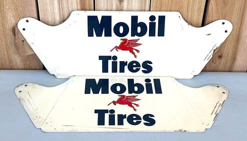 2-Mobil Tires w/Pegasus Metal Tire Stands