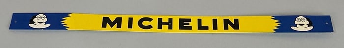 Michelin w/Bibendum Metal Strip Sign (TAC)