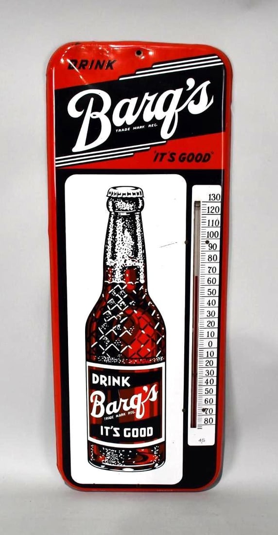 Drink Barq's Metal Thermometer (TAC) (1 of 6)