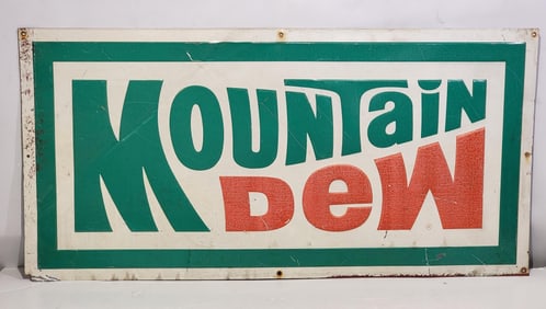 Mountain Dew Metal Sign (TAC)