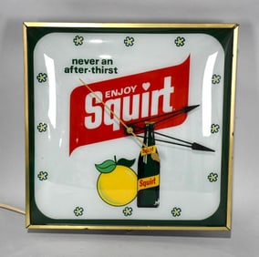 Enjoy Squirt Lighted Clock