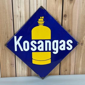 Kosangas (bottled gas) Porcelain Sign (TAC)