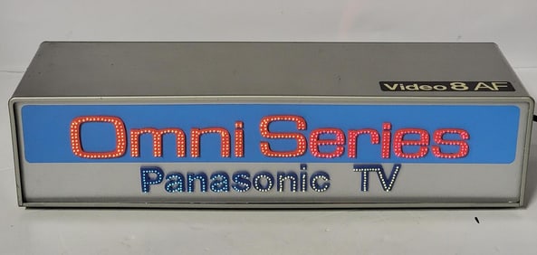 Panasonic TV Omni Series Fiber-Optic Lighted Counter-Top Sign