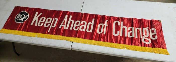 RCA "Keep Ahead of Changer" Banner
