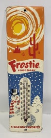 Frostie Root Beer Metal Thermometer (TAC)