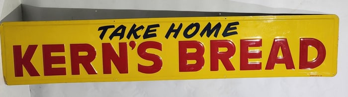 Take Home Kern's Bread Metal Sign