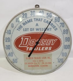 Dorsey Trailer Round Thermometer