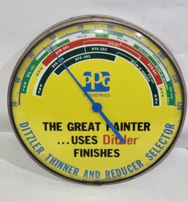 PPG Ditzier Finishes Round Thermometer