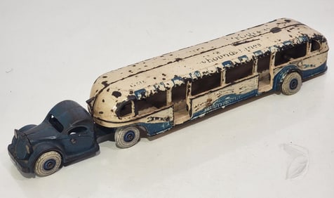 Arcade Worlds Fair GMC Cast Iron Bus