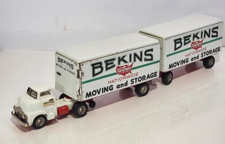 Bekins Moving & Storage Semi & Trailers Japanese Friction Truck