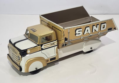 Marx Sand & Gravel Metal Truck