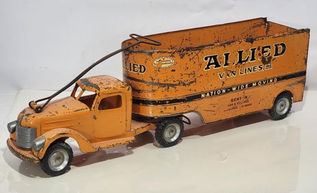 Buddy L Allied Van Lines Semi & Trailer