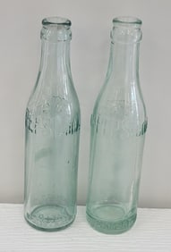 Lot of (2) Pepsi Bottles