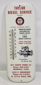 Taylor Diesel Service Metal Thermometer