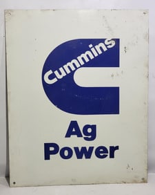 Cummins Ag Power Metal Sign