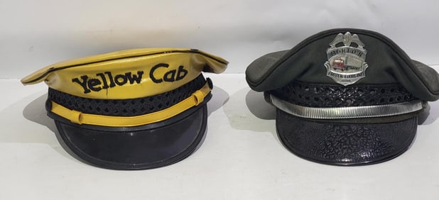 Yellow Cab & Morton Trucking Drivers Hats