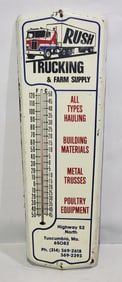 Rush Trucking & Farm Supply Metal Thermometer