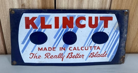 Klincut "Made in Calcutta" Porcelain Sign
