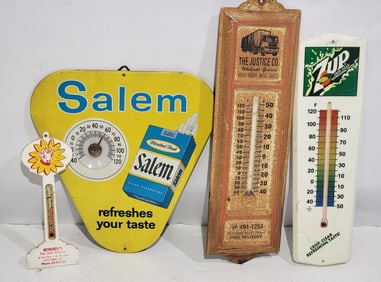 4-Metal & Plastic Thermometers