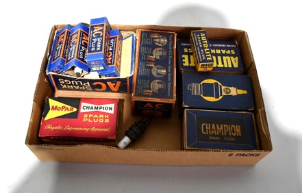 Flat of NOS Spark Plugs