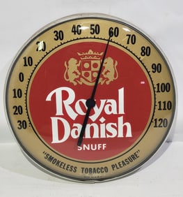 Royal Danish Snuff Round Thermometer