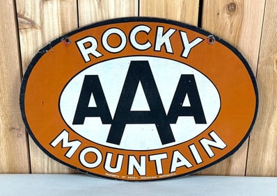 AAA Rocky Mountain Metal Sign (TAC)