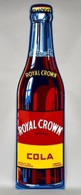 Royal Crown Cola Metal Bottle Sign (TAC)