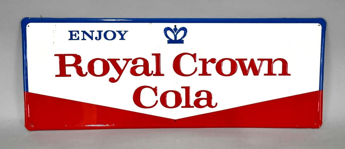 Enjoy Royal Crown Cola Metal Sign (TAC) (1 of 5)