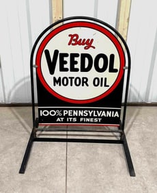 Buy Veedol Motor Oil "100% Pennsylvania" Metal Sign (TAC)