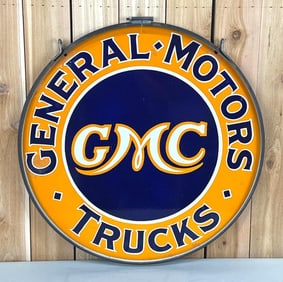30?? GMC Trucks Porcelain Dealership Sign (TAC)
