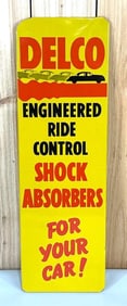Delco Shock Absorbers For Your Car! Metal Sign (TAC)