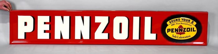 Pennzoil w/Logo Metal Sign (TAC)