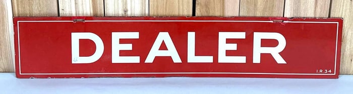 (Mobil) Dealer Porcelain Sign (TAC)