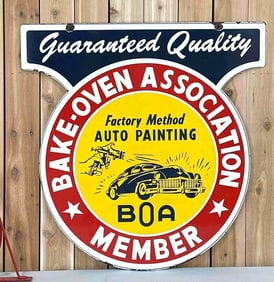 Bake-Oven Association Member Porcelain Sign (TAC)