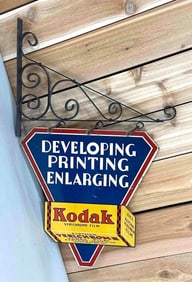 Kodak Developing Printing Enlarging Metal Sign (TAC)