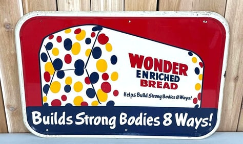 Wonder Enriched Bread Metal Sign (TAC)